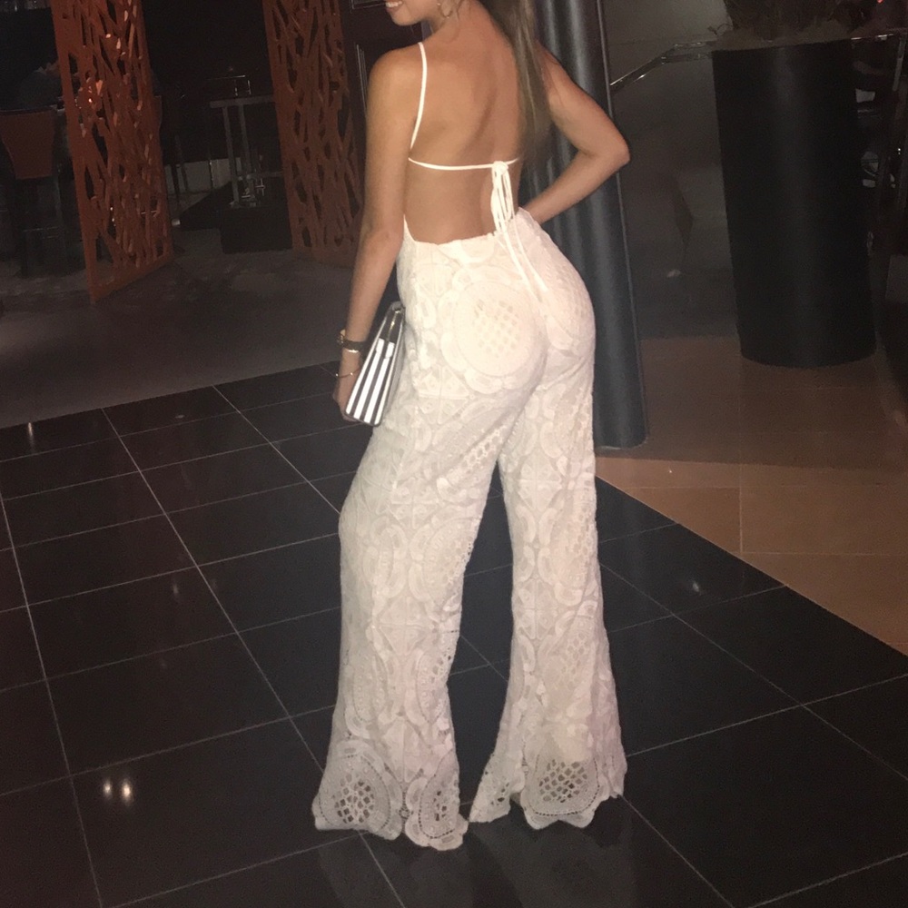 sugarlips lace jumpsuit